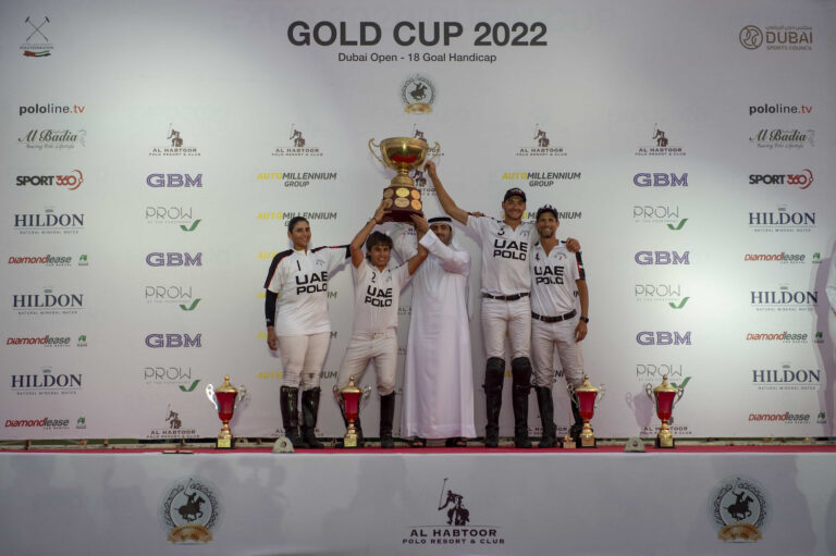 Gold Cup 2022 - Winner - UAE Polo Team
